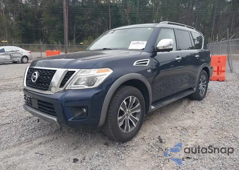 2020 Nissan Armada Sl 2Wd from USA, damaged, VIN JN8AY2ND8L9110108